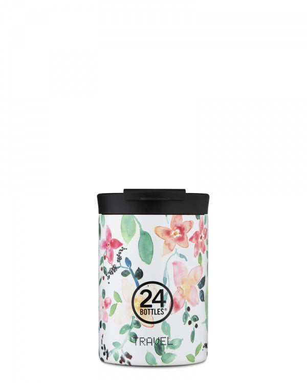 24Bottles Thermobecher – 3,5 dl – Edelstahl, isoliert, Sip&Go-Deckel – Little Buds
