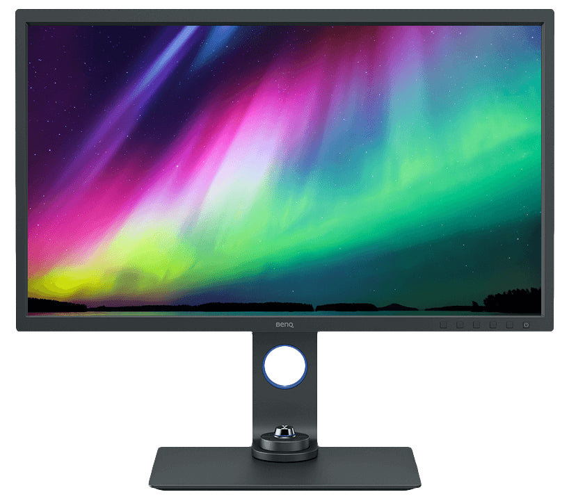 BenQ SW321C – Monitor, 32", 3840 × 2160 (UHD 4K), IPS, 60 Hz, 250 cd/m², VESA 100 × 100, Grau