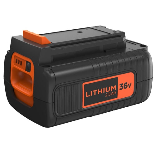 Black & Decker Akku 36 V 2,5 Ah (90 Wh) – mit LED-Batterieanzeige