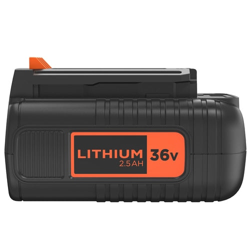Black & Decker Akku 36 V 2,5 Ah (90 Wh) – mit LED-Batterieanzeige