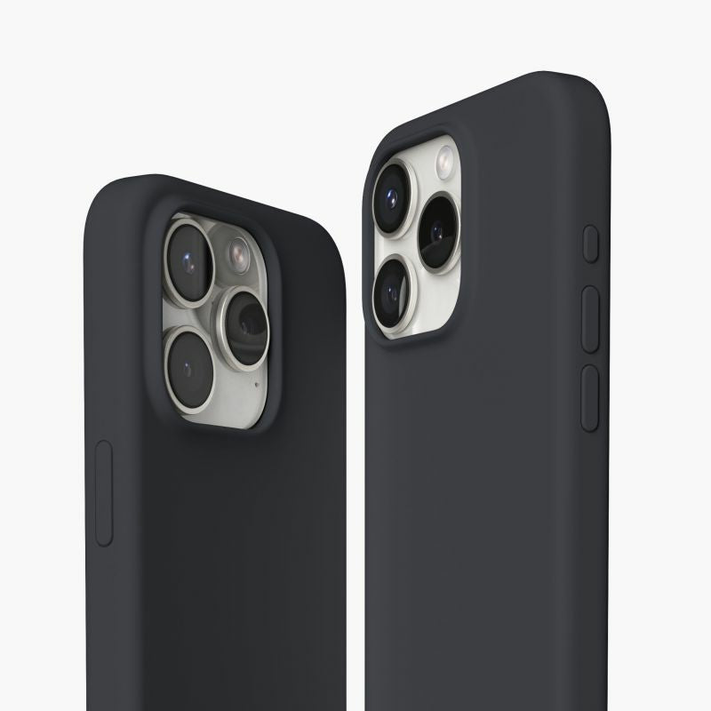 Vonmählen Backcover – für Apple iPhone 15 Pro, MagSafe, Silikon, Navy