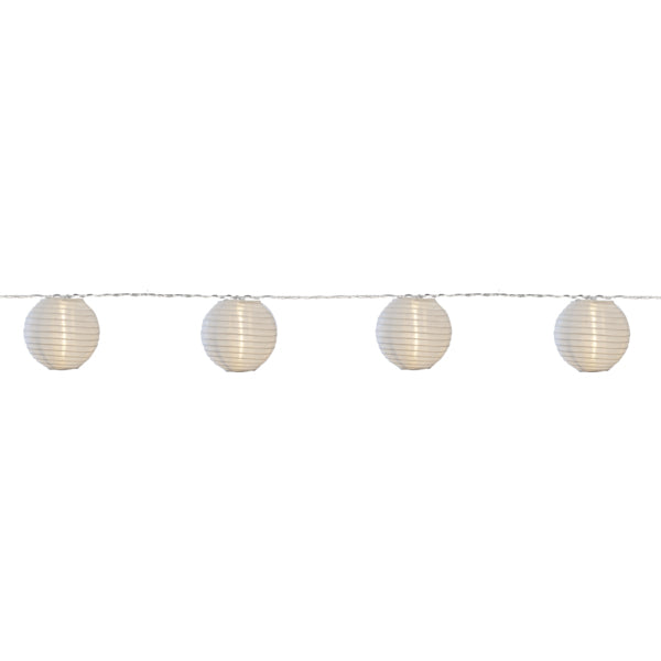 Star Trading Lichterkette Festival – 4,5 m – 2,1 W – Warmweiss – IP44 – Netzbetrieb – Starterset – Weiss – PVC