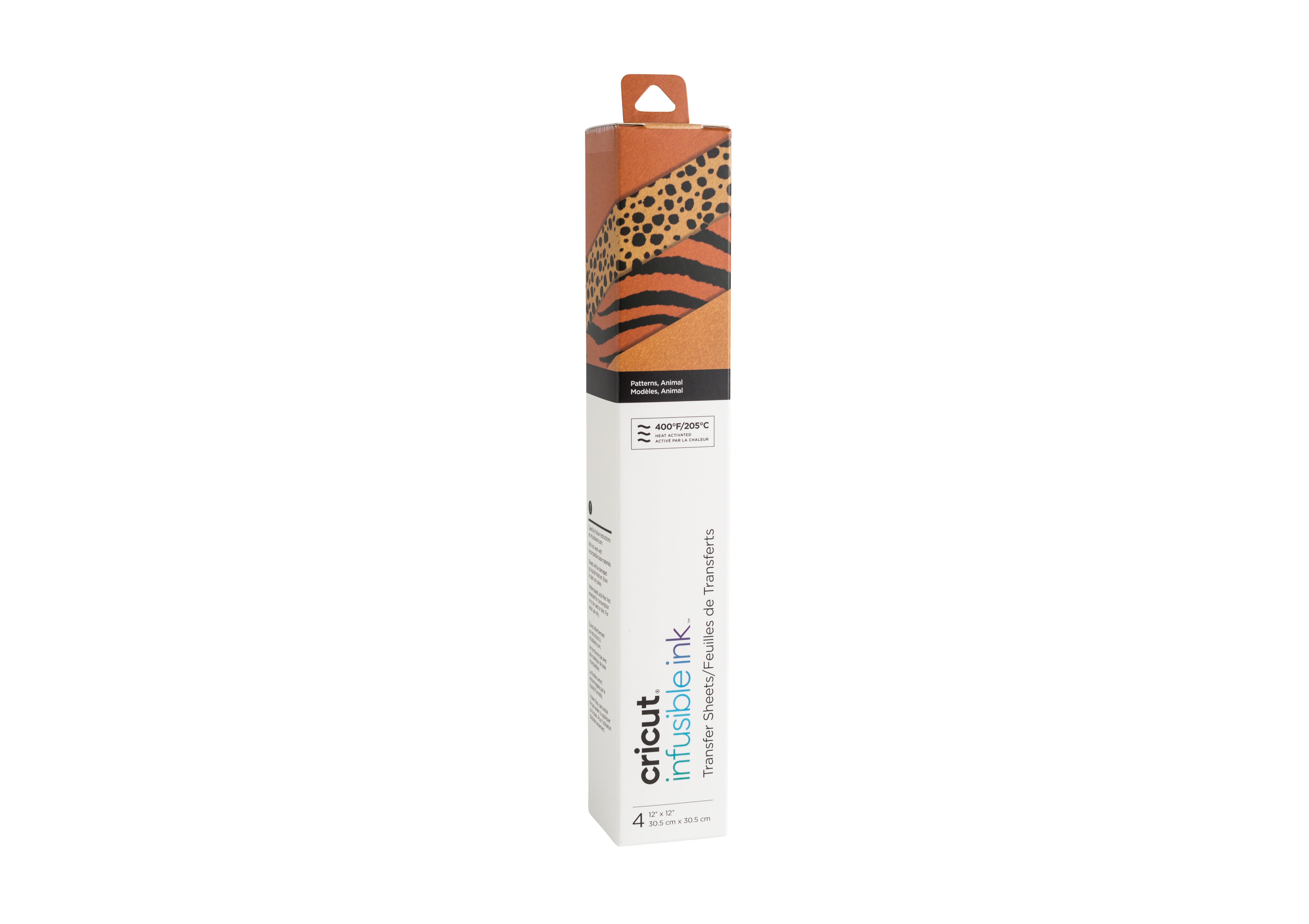 Cricut Aufbügelfolie – 4 Stück – Orange – 305 × 305 mm