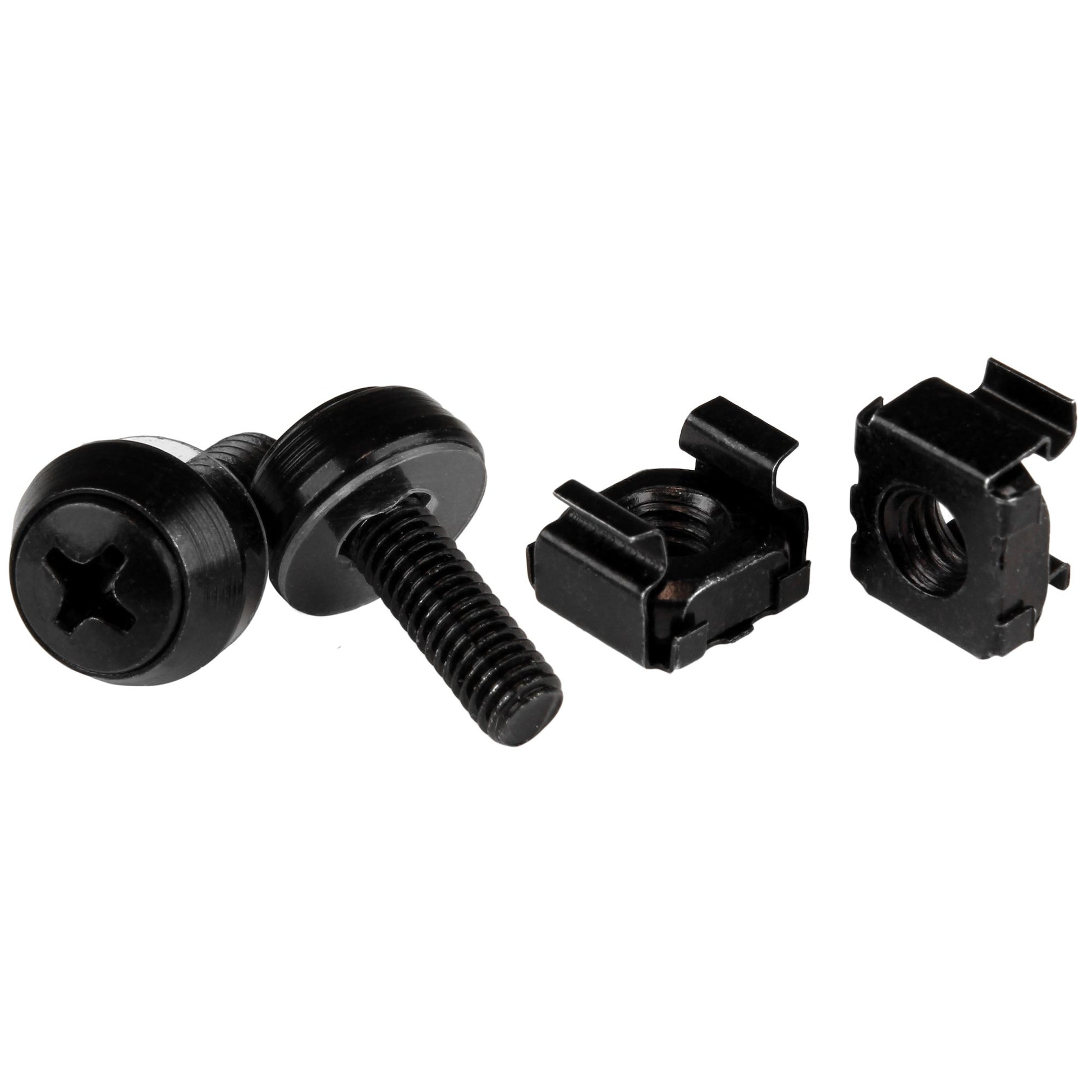 StarTech.com Schraubenset 10-32, Schwarz – 50 Stk.