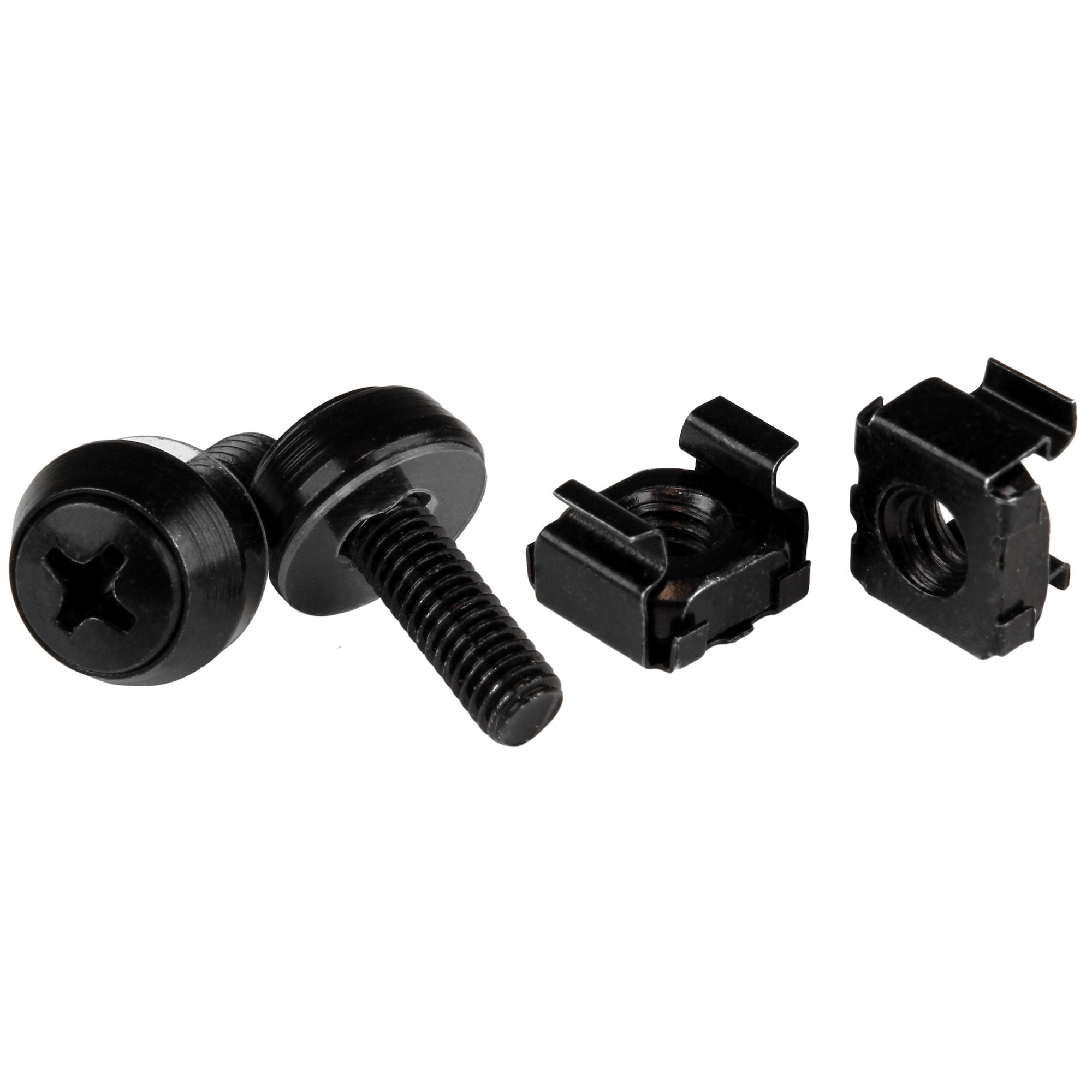 StarTech.com Schraubenset 10-32, Schwarz – 50 Stk.
