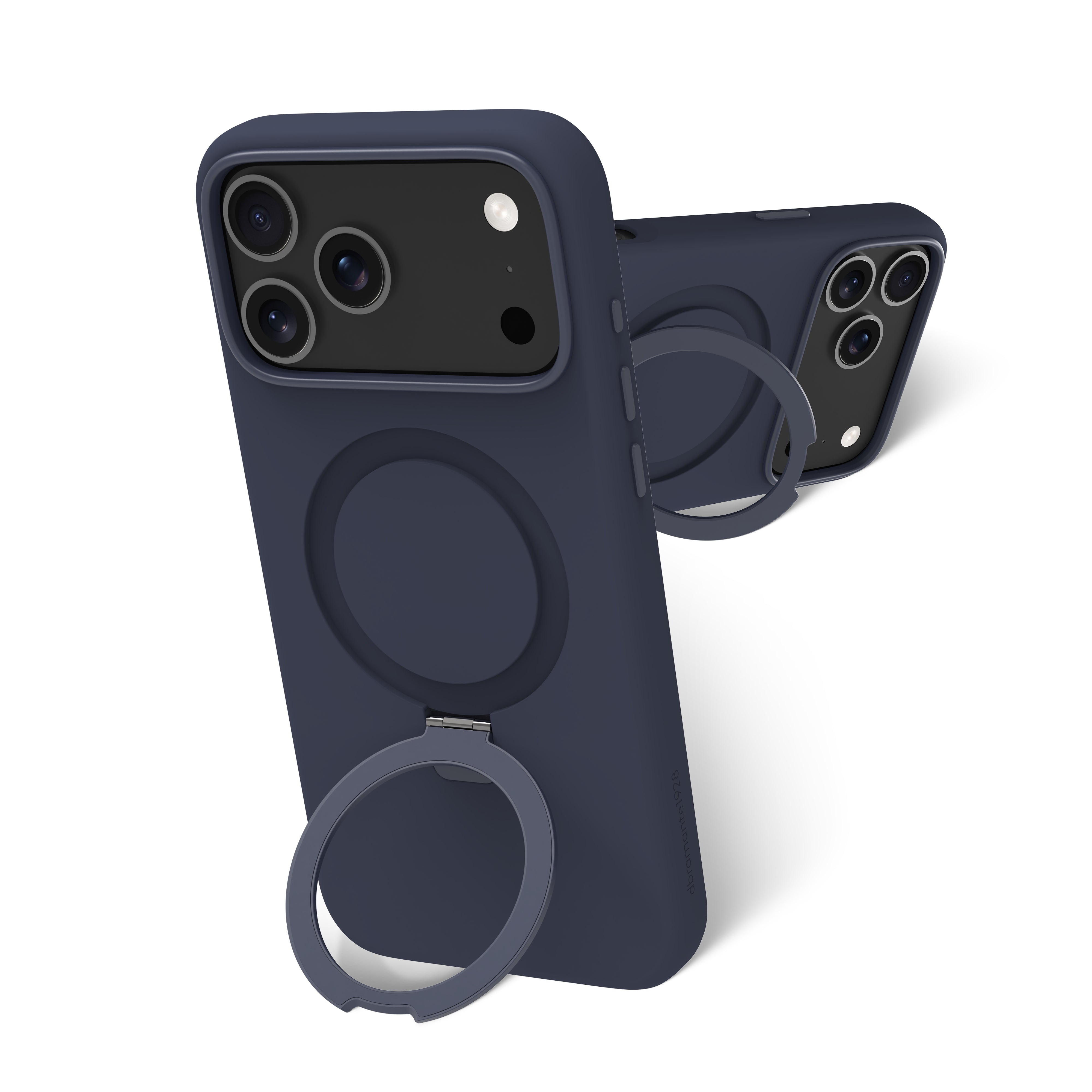 dbramante1928 Roskilde MS Kick ICON Backcover – für Apple iPhone 17 Pro Max, Deep Water, bis 1,2 m sturzsicher