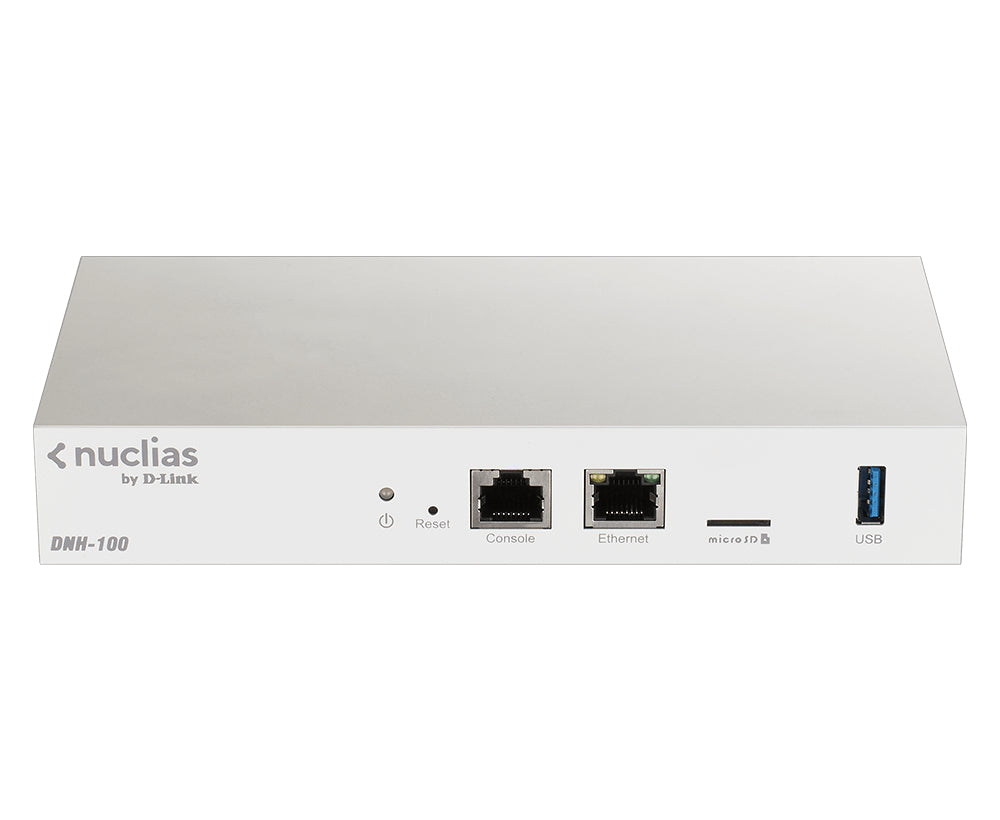 D-Link DNH-100 Nuclias Connect Hub – Controller, bis 100 AP, 1× 1G RJ-45, 1× USB 3.0