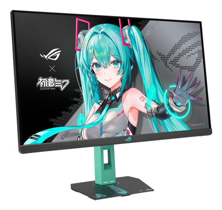 ASUS ROG Strix XG27ACMEG-G Hatsune – Monitor, 27", 2560 × 1440 (WQHD), LCD, Mehrfarbig