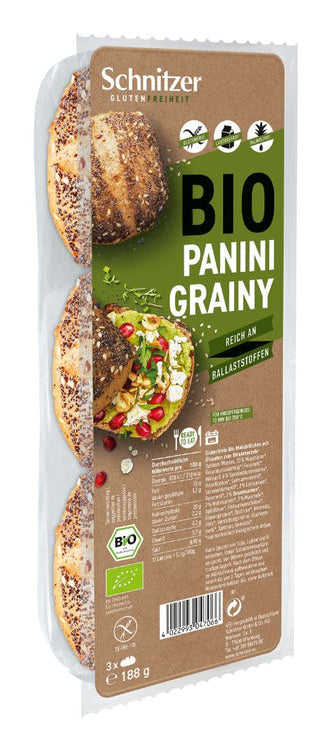 Schnitzer Maisbrötchen mit Ölsamen – Bio, glutenfrei – 188 g