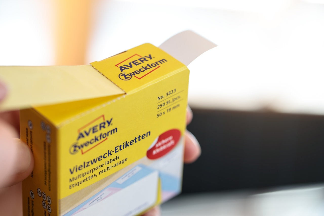 AVERY Zweckform Markierungspunkte – Ø 10 mm, permanent, grün, 1 Rolle (800 Stk.)