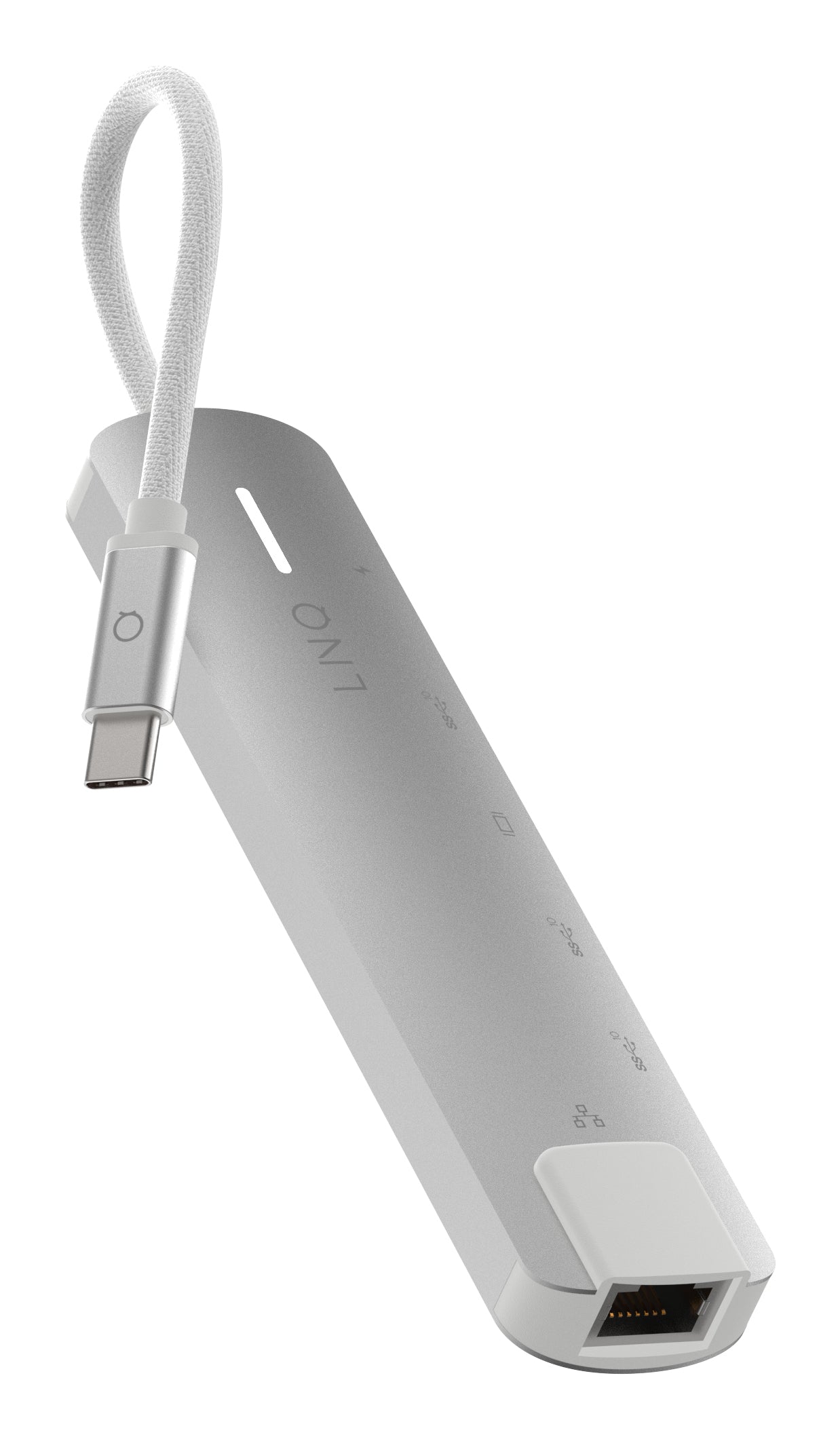 LINQ ProConnect 6in1 Multiport-Adapter – USB-C, 1× HDMI, 1× USB-A, 140 W PD, 2,5GbE