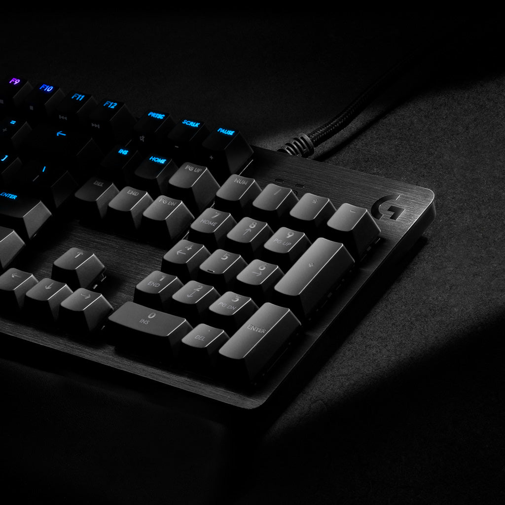 Logitech G G512 Carbon – Gaming-Tastatur – Mechanisch (GX Brown) – Kabelgebunden USB – QWERTZ (CH) – RGB