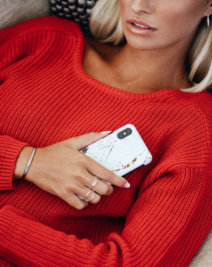 Ideal of Sweden – Backcover – für Apple iPhone XR – Carrara Gold