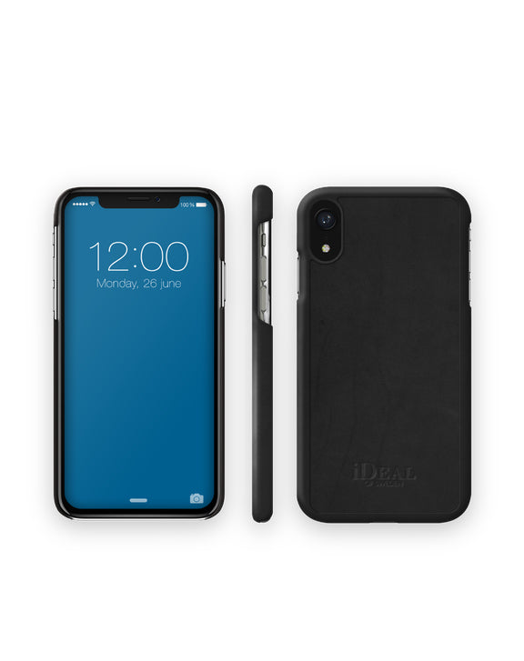 Ideal of Sweden – Backcover Como Case – für Apple iPhone XR – schwarz – Kunstleder