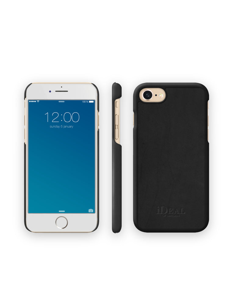 Ideal of Sweden – Backcover Como Case – für Apple iPhone 6/6s/7/8/SE (2020) – schwarz – Kunstleder