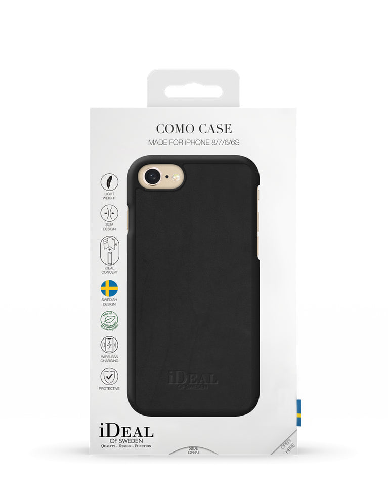 Ideal of Sweden – Backcover Como Case – für Apple iPhone 6/6s/7/8/SE (2020) – schwarz – Kunstleder
