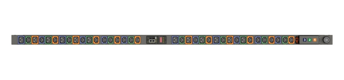 Vertiv MGS3EGB0-36PNB3-2PS56B2A10-S-A-RC Rack-PDU 11000 W – 36× AC-Ausgänge – Dreiphasig, IEC 60309 – 0U