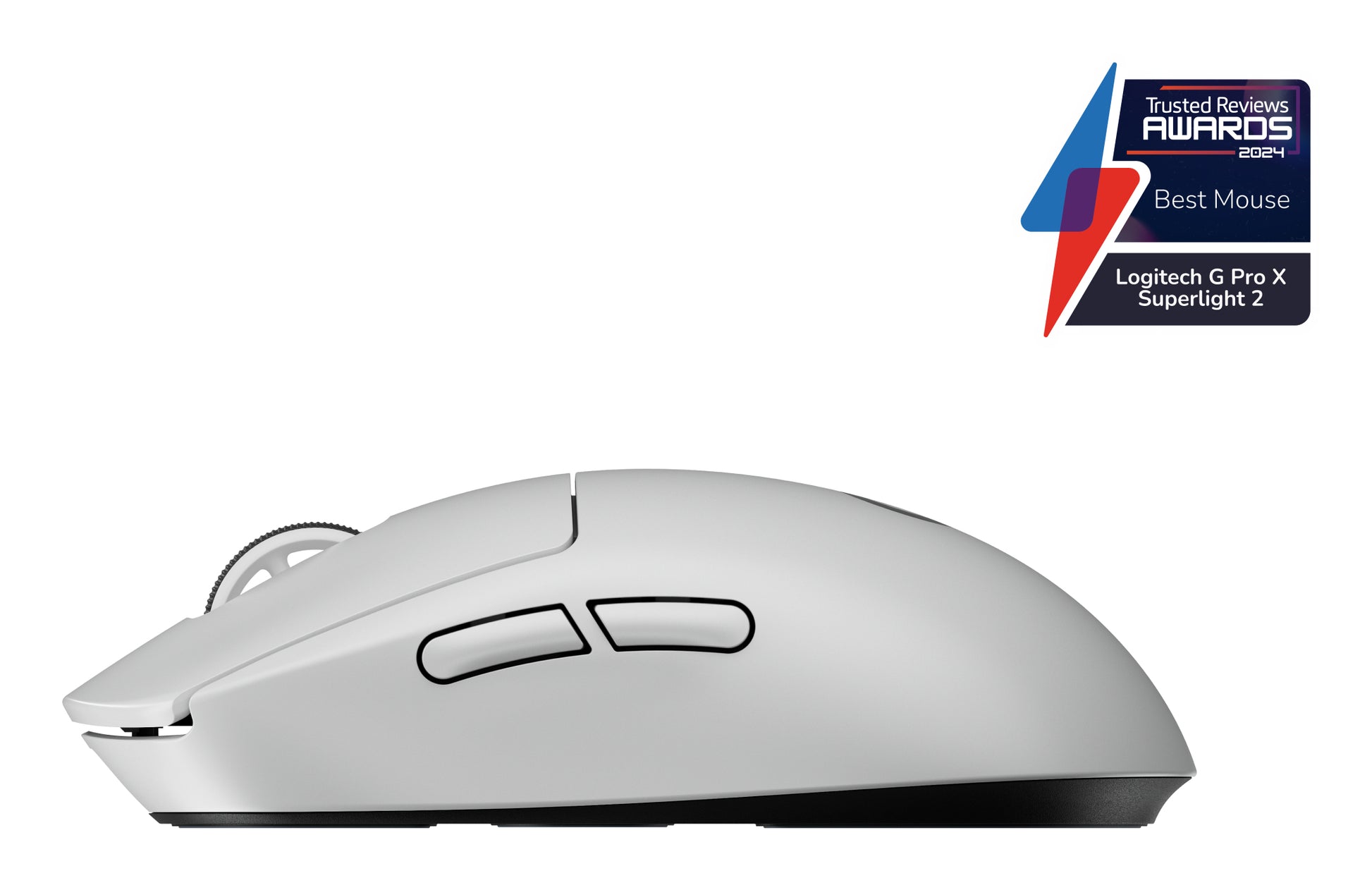 Logitech G PRO X SUPERLIGHT 2 – Gaming-Maus – Kabellos (2,4 GHz), 32000 DPI, Rechts, Weiss