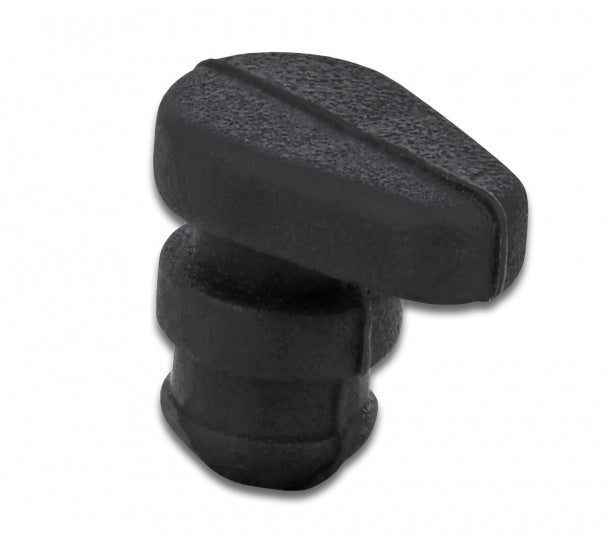 Delock Montagegummi-Set für M.2 SSD – 10 Stk., Schwarz, Gummi