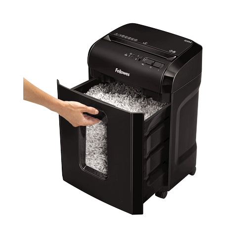 Fellowes Powershred 10M – Aktenvernichter, DIN P-5, Partikelschnitt 2 × 12 mm, 10 Blatt, 19 l