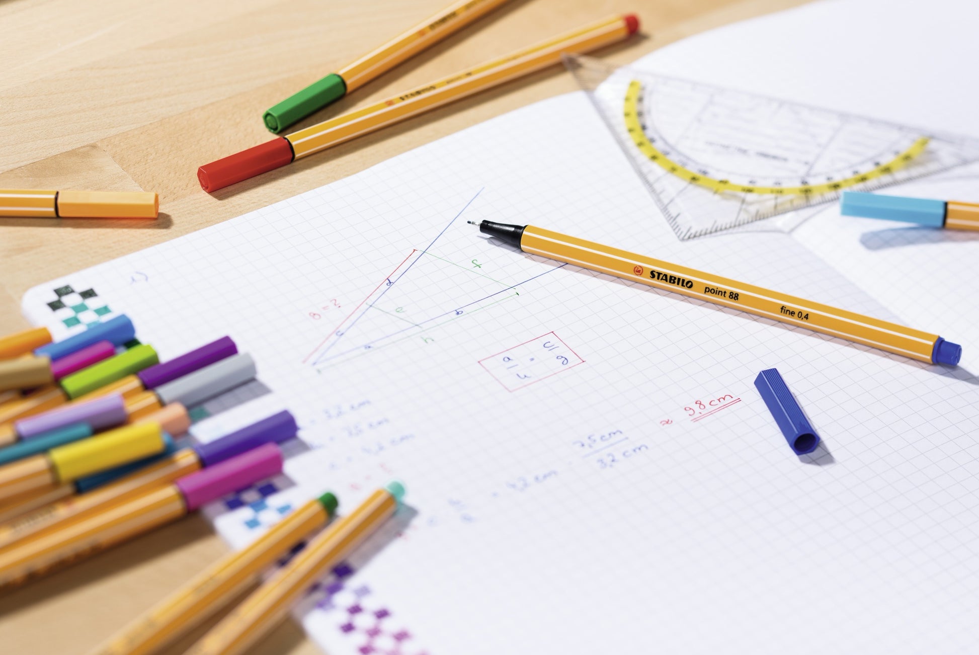 STABILO Fineliner – 6er-Set – 0,4 mm – sortiert