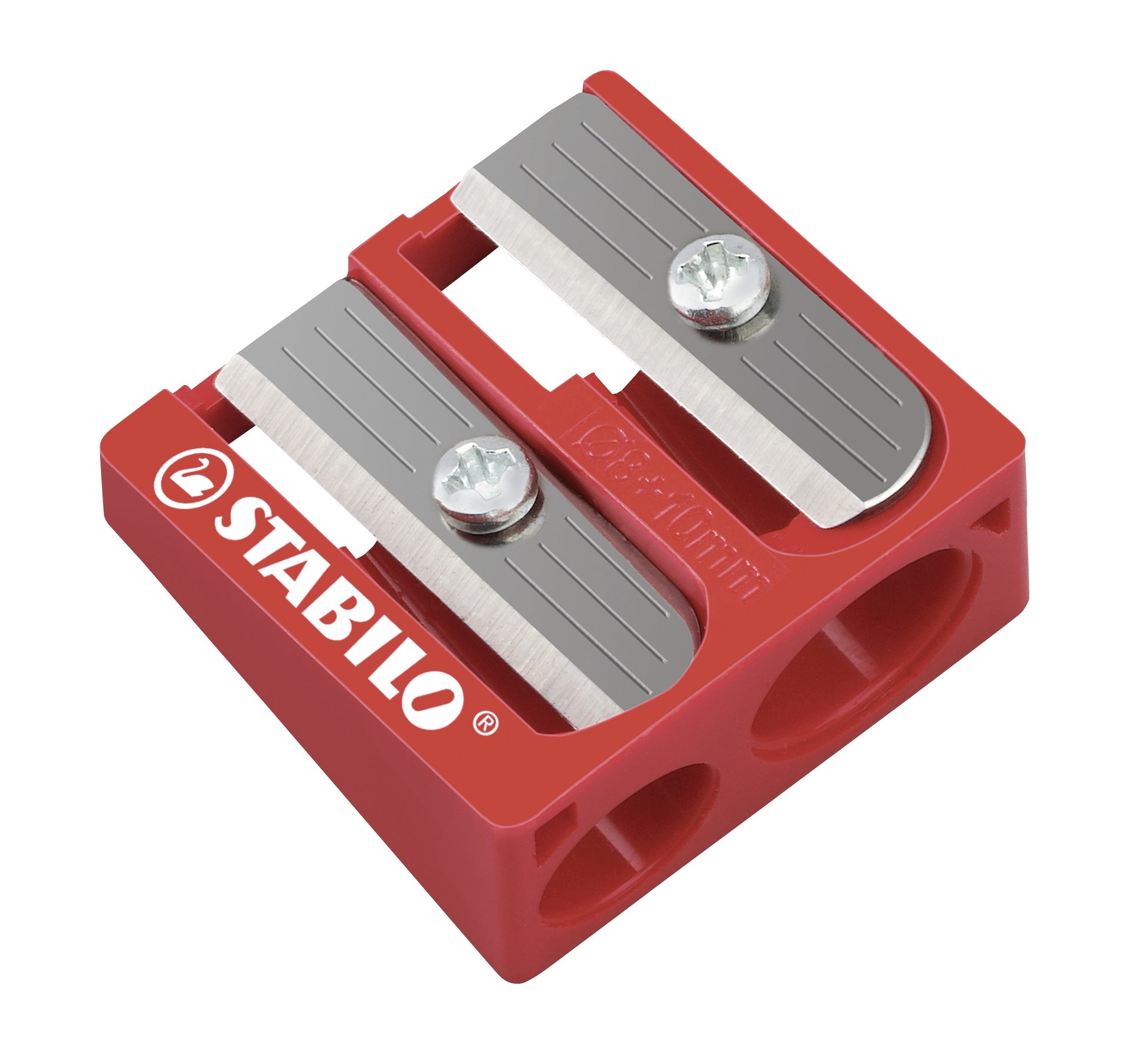 STABILO Buntstifte Trio – Pastell, Dreikant, Minen-Ø 4,2 mm, 18 Farben, in Kartonetui, mit Spitzer