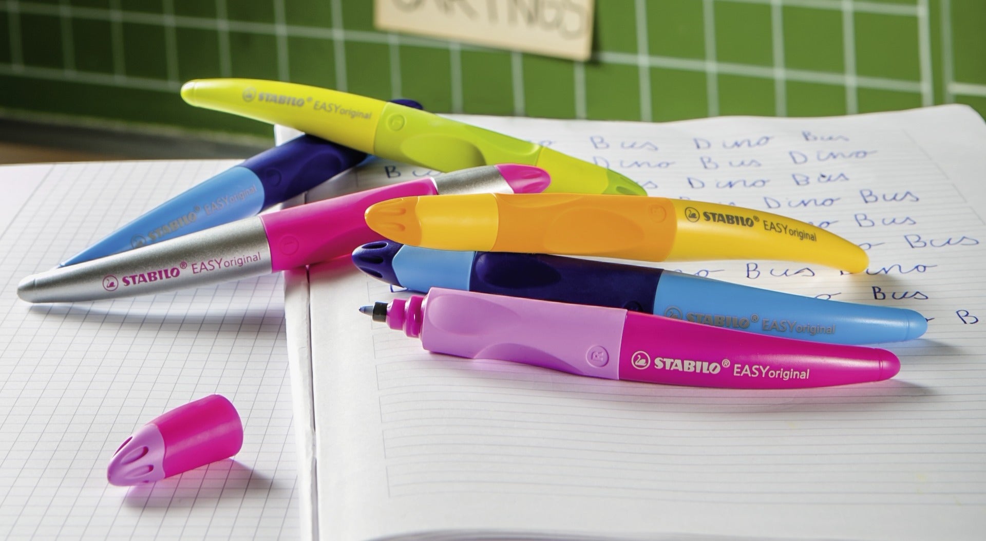 STABILO EASYoriginal Start – Tintenroller, mit Kappe, 0,5 mm, blau