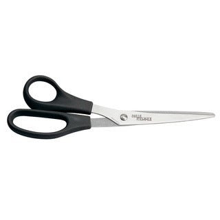 Dahle Schere 21,0 cm, für Linkshänder – Edelstahl, genietet, Schwarz