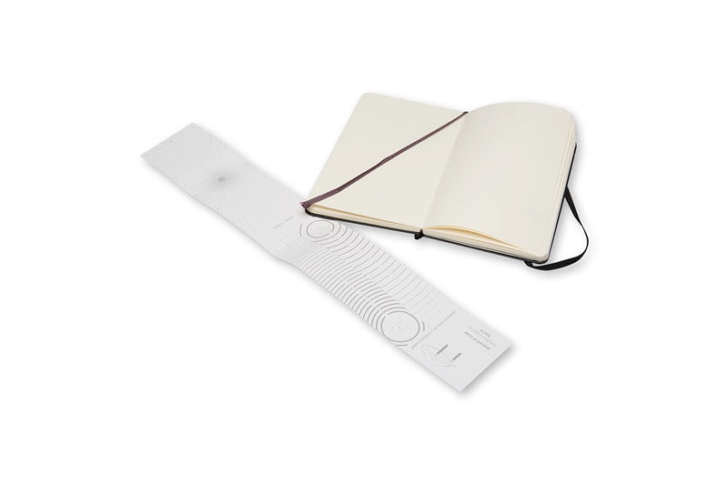 Moleskine Skizzenbuch, 90 × 140 mm, Fadenheftung, Hardcover, 104 Seiten, 160 g/m² – Schwarz