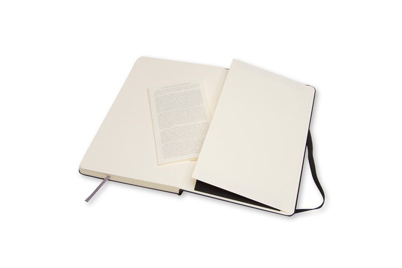 Moleskine Skizzenbuch, 130 × 210 mm, Buchbindung, Hardcover, 104 Seiten, 160 g/m² – schwarz