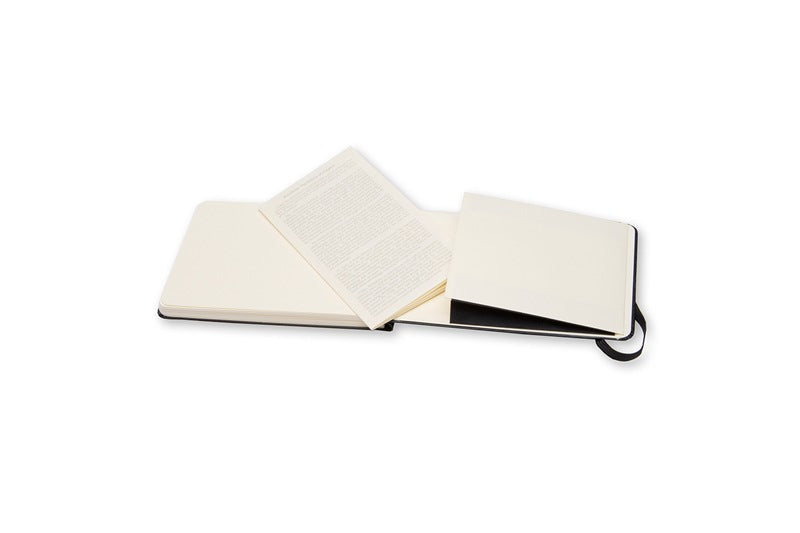 Moleskine Art Plus Aquarell-Skizzenbuch – A6 – Hardcover – Blanko – Schwarz