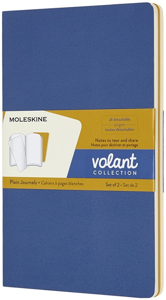Moleskine Notizbuch – 210 × 130 mm – 70 g/m² – Softcover, perforiert, abgerundete Ecken, mehrfarbig