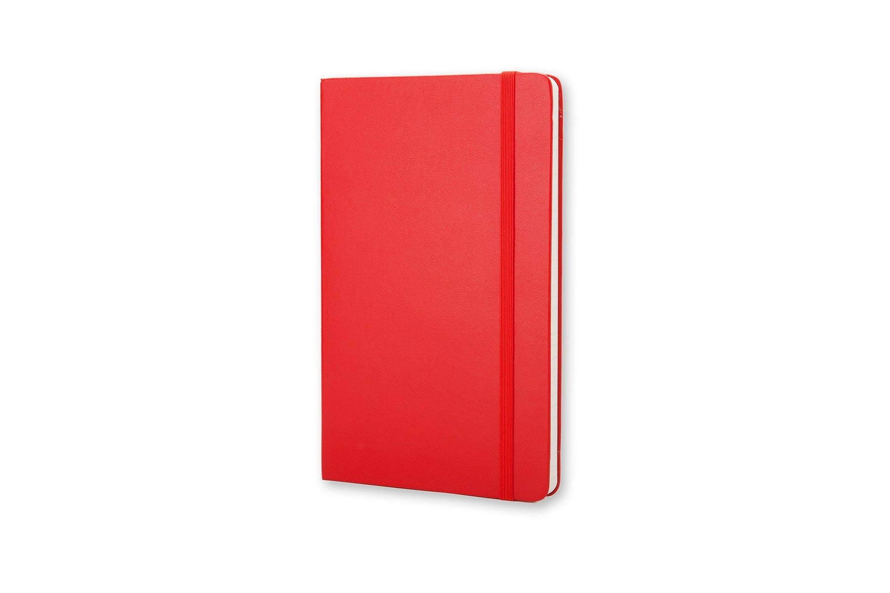Moleskine Notizbuch, 90 × 140 mm, liniert, Leimbindung, Hardcover, 192 Seiten, 70 g/m² – rot