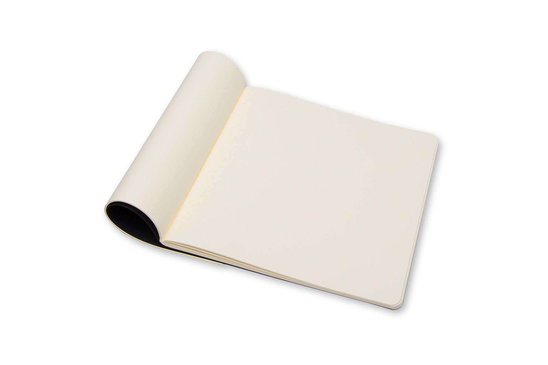 Moleskine Skizzenbuch, 19 × 19 cm, 120 g/m², 88 Seiten, schwarz, säurefrei