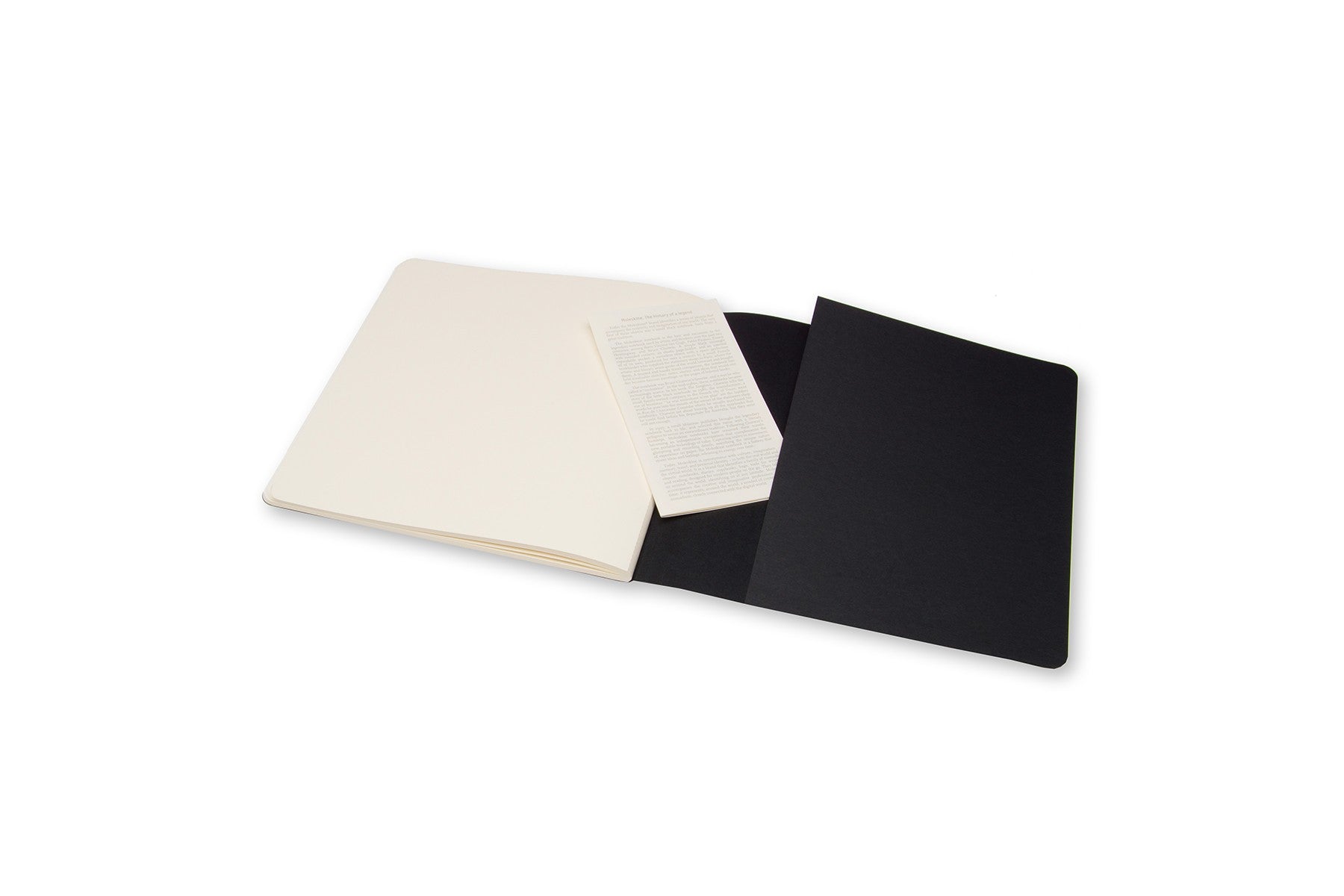 Moleskine Skizzenbuch, 19 × 19 cm, 120 g/m², 88 Seiten, schwarz, säurefrei