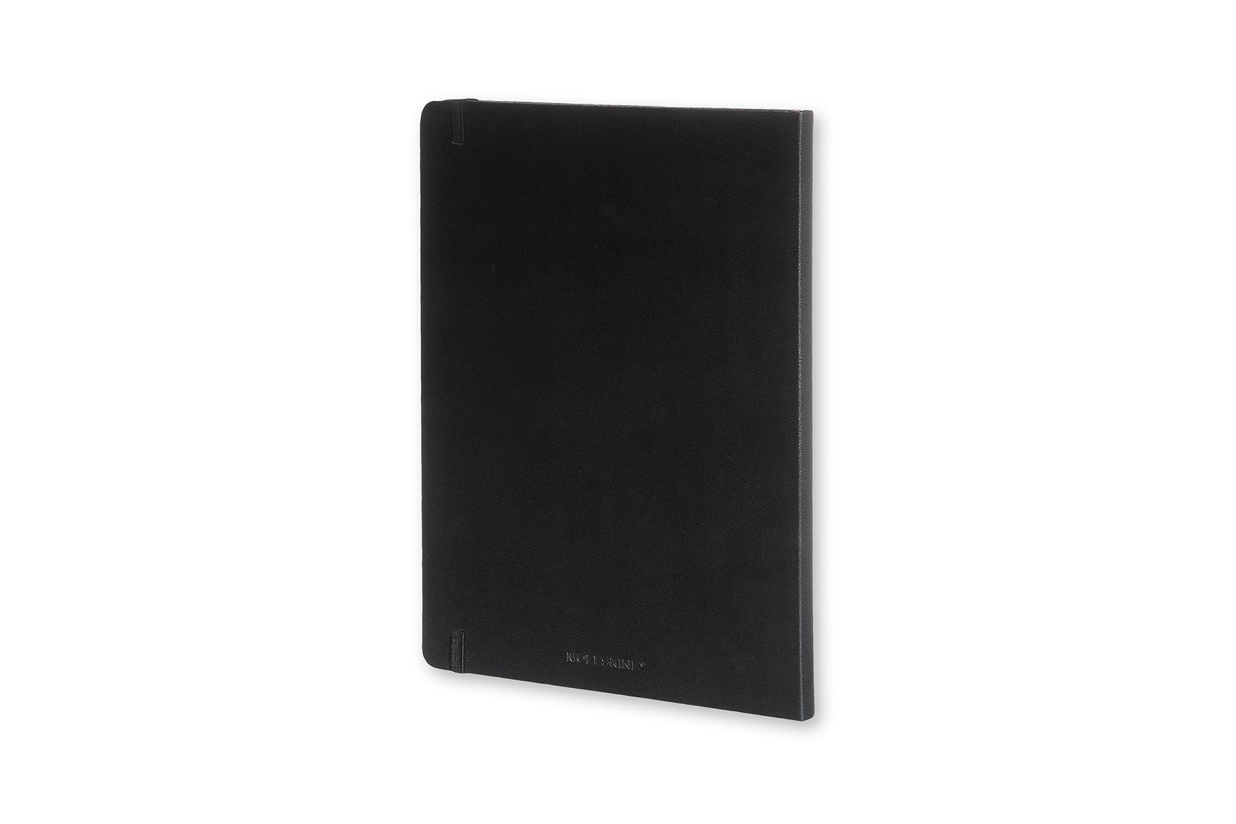 Moleskine Notizbuch, 190 × 250 mm, liniert, Fadenheftung, Hardcover, 192 Seiten, 70 g/m² – schwarz