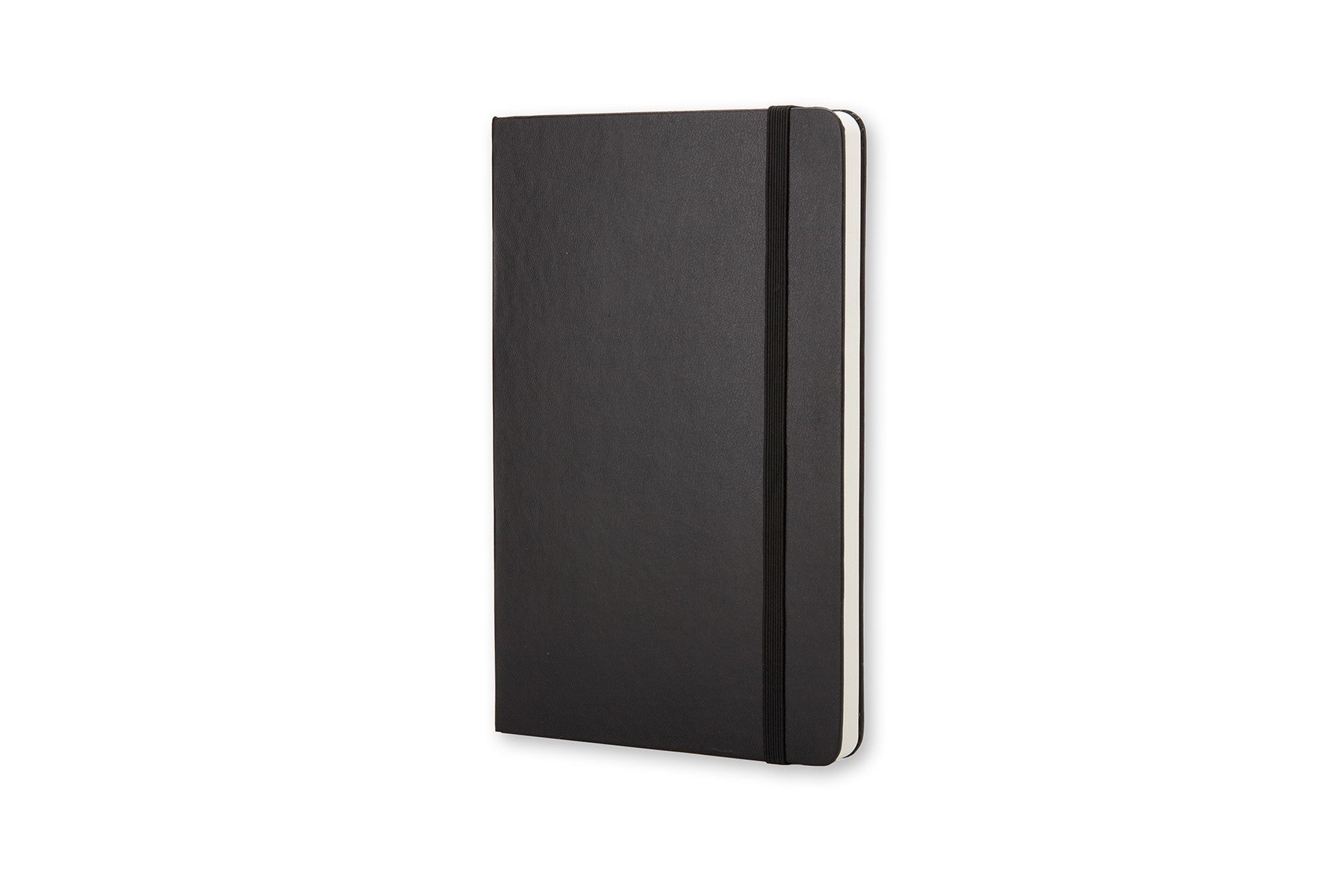Moleskine Notizbuch A5, blanko, Fadenheftung, Hardcover, 240 Seiten, 70 g/m² – schwarz