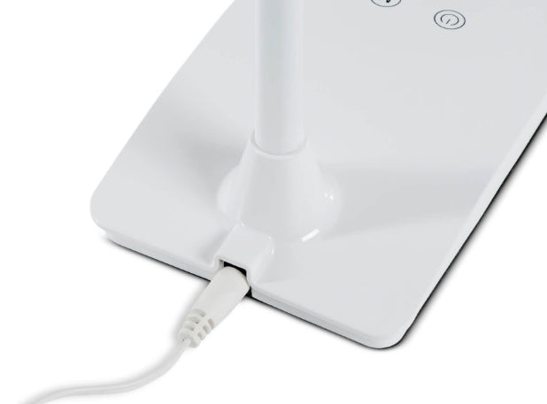 MAUL LED-Tischleuchte Pearly Colour Vario – 3-stufig dimmbar, Touchfeld – 3000–6500 K – 616 lm 5 W