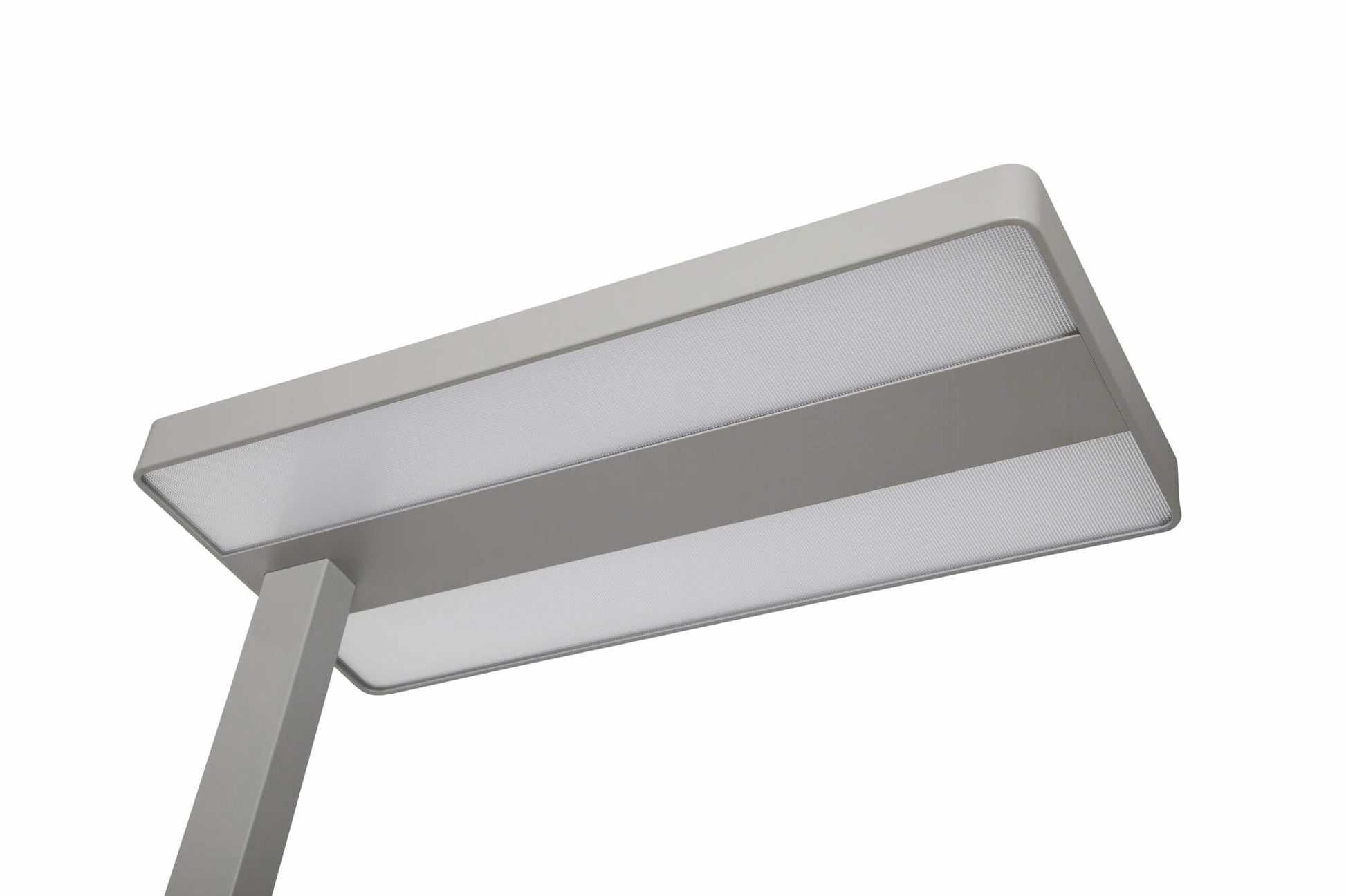 MAUL Stehleuchte MAULjaval – 28,0 × 61,0 × 196,0 cm, 7100 lm, 80 W, 4000 K, dimmbar, Edelstahl, Standfuss