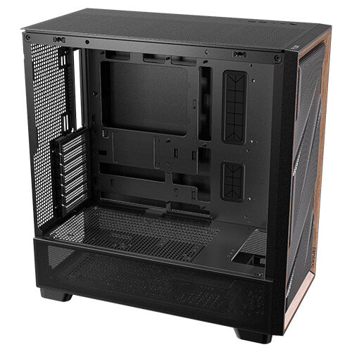 Antec FLUX – PC-Gehäuse – Midi-Tower ATX, Schwarz, Seitenfenster, 5× Lüfter, 360/420 mm Radiatorunterstützung