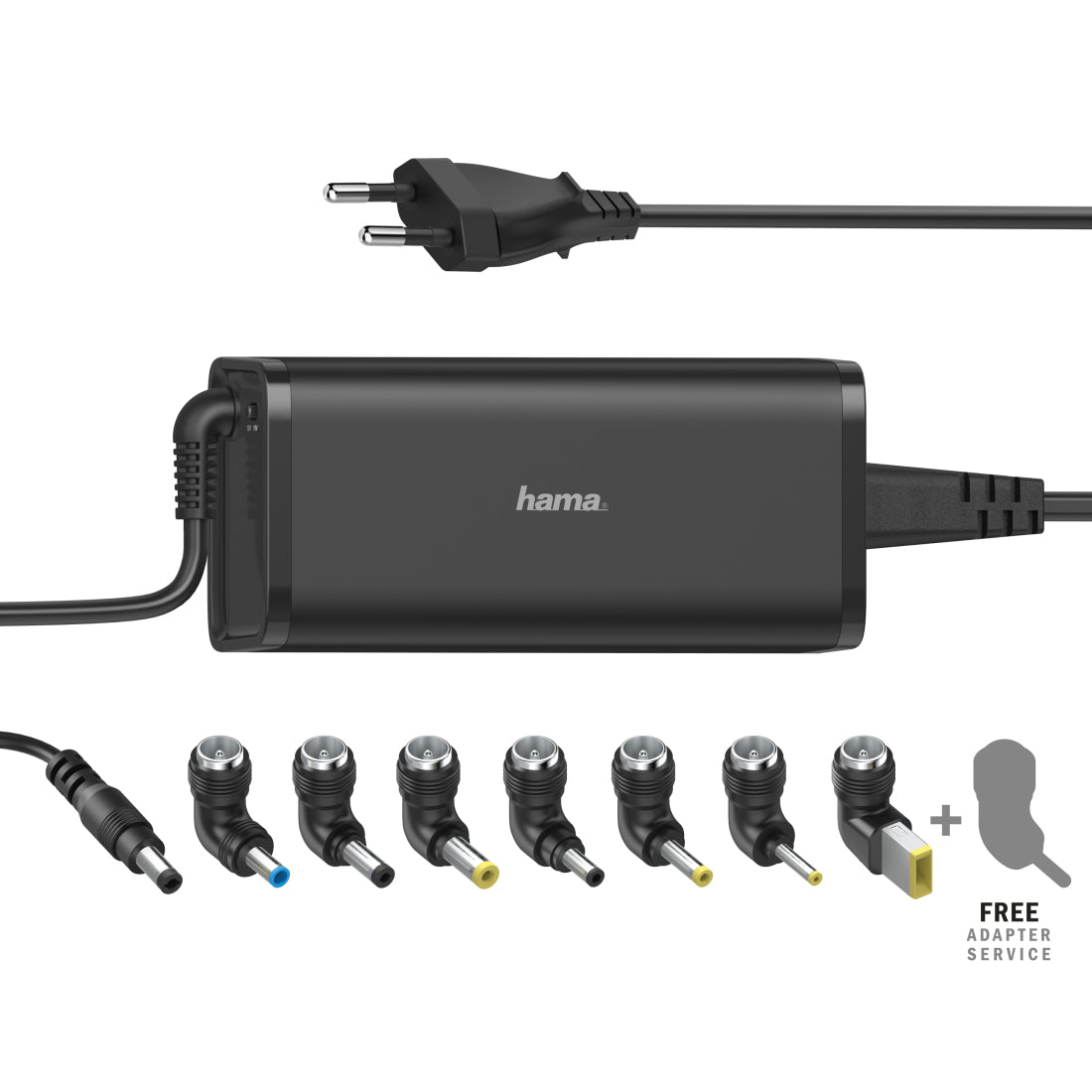 Hama Netzteil – 90 W – für Notebook – Schwarz
