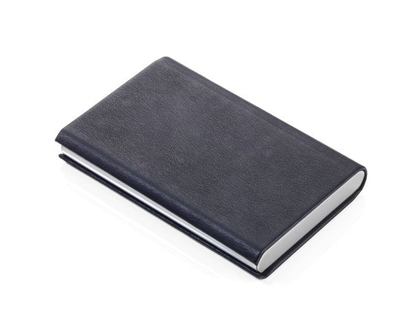 TROIKA Kartenetui Marble Safe – RFID-Schutz – 95×14×64 mm – Kunstleder – Schwarz