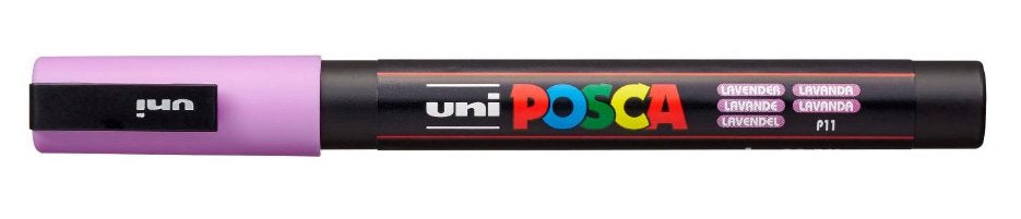 Uni-Ball POSCA PC-3M Acrylmarker – Rundspitze 0,9–1,3 mm – Lavendel