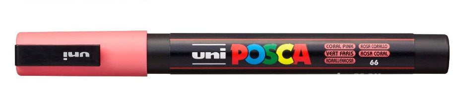 Uni-Ball Non-Permanent-Marker – Rundspitze 0,9-1,3 mm – Korallenpink