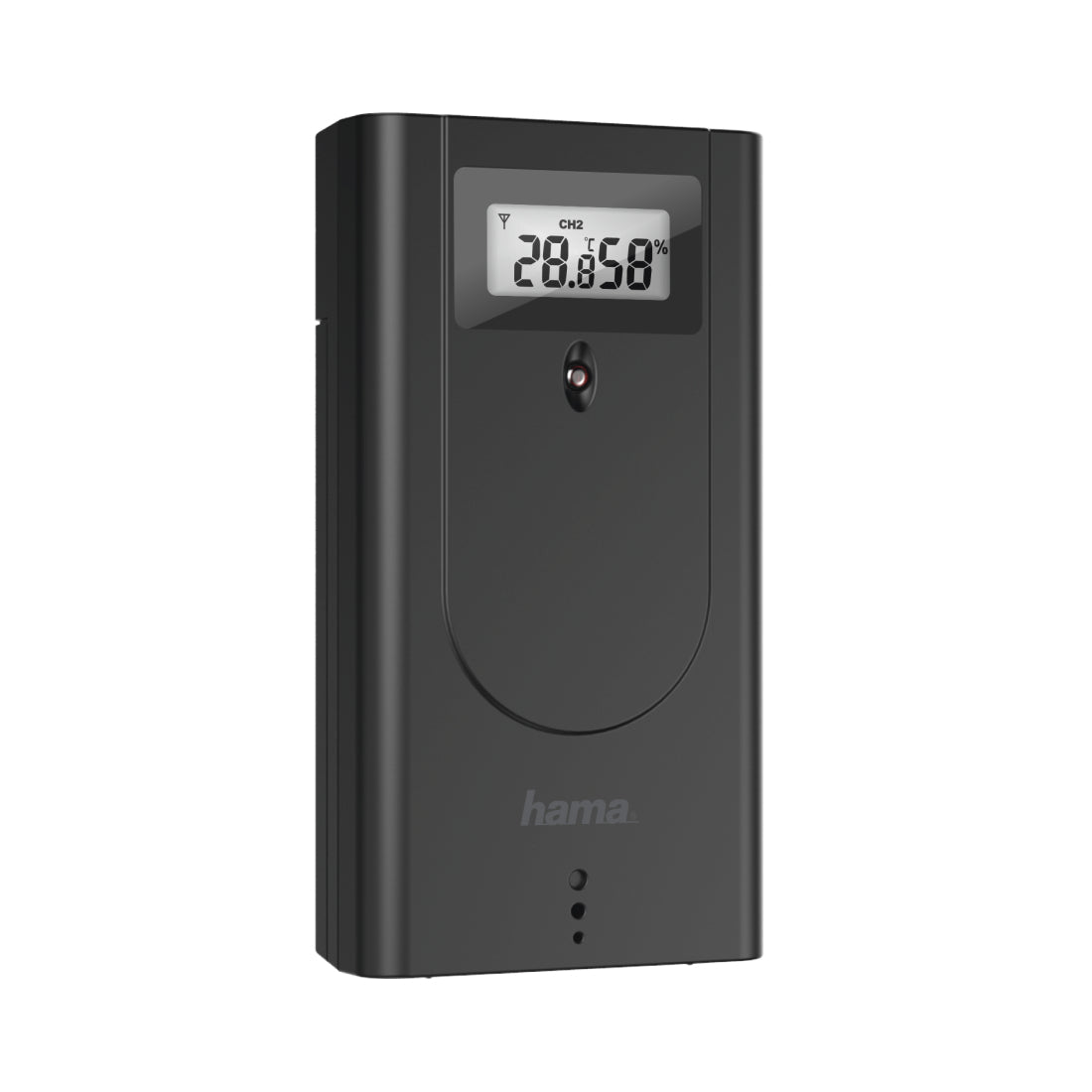 Hama Black Line plus Temperatur-/Feuchtesensor – Innen/Aussen