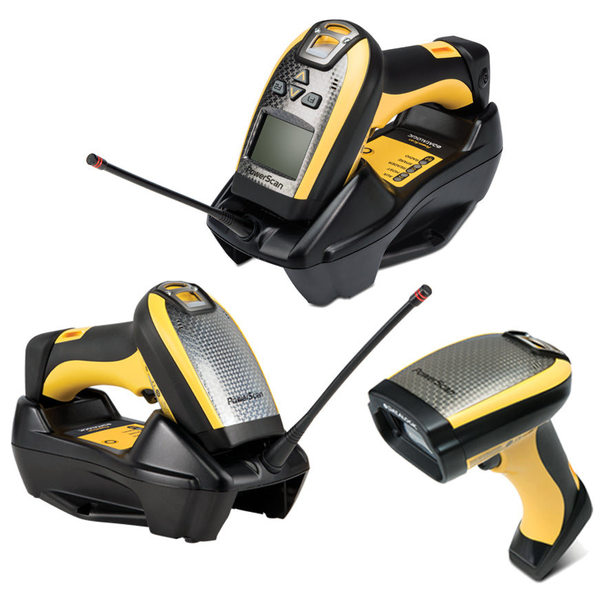 Datalogic PowerScan PM9501 – Barcodeleser – Funk – mit wechselbarem Akku – Ethernet-Kit