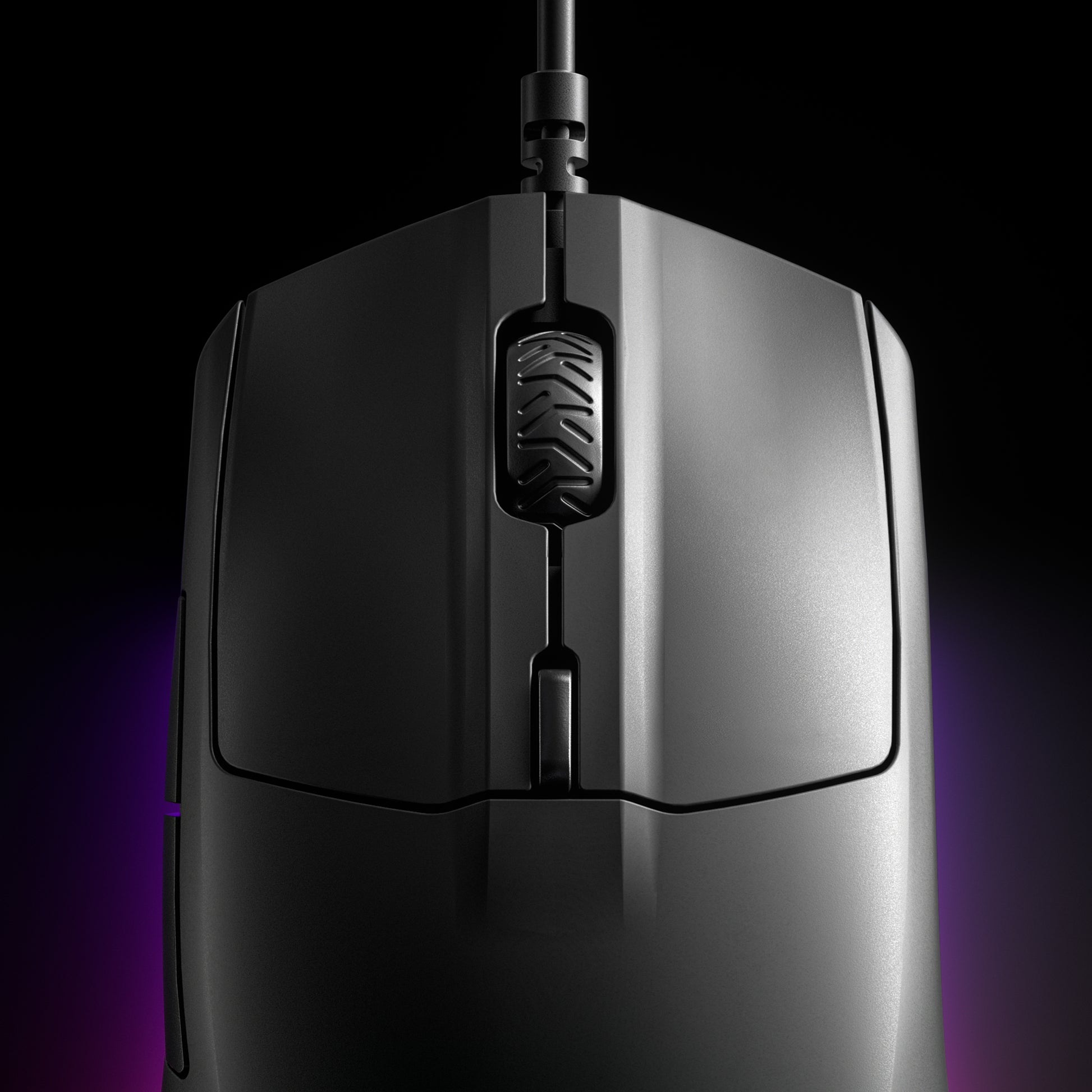 SteelSeries Rival 3 – Gaming-Maus – Kabelgebunden (USB‑A), 8500 DPI, RGB-Beleuchtung, rechts, Schwarz