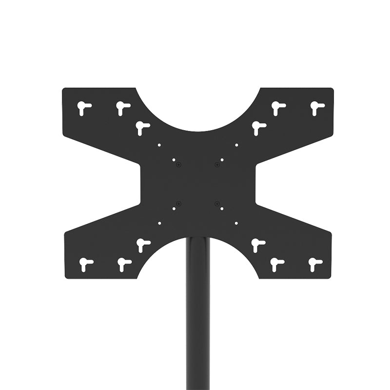 Hagor Bodenständer – 32–55" – VESA 200×200–600×400 – bis 35 kg, Höhenverstellbar – Schwarz