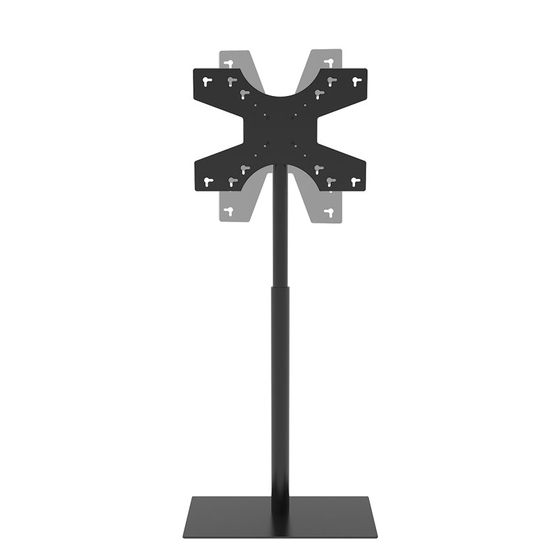 Hagor Bodenständer – 32–55" – VESA 200×200–600×400 – bis 35 kg, Höhenverstellbar – Schwarz