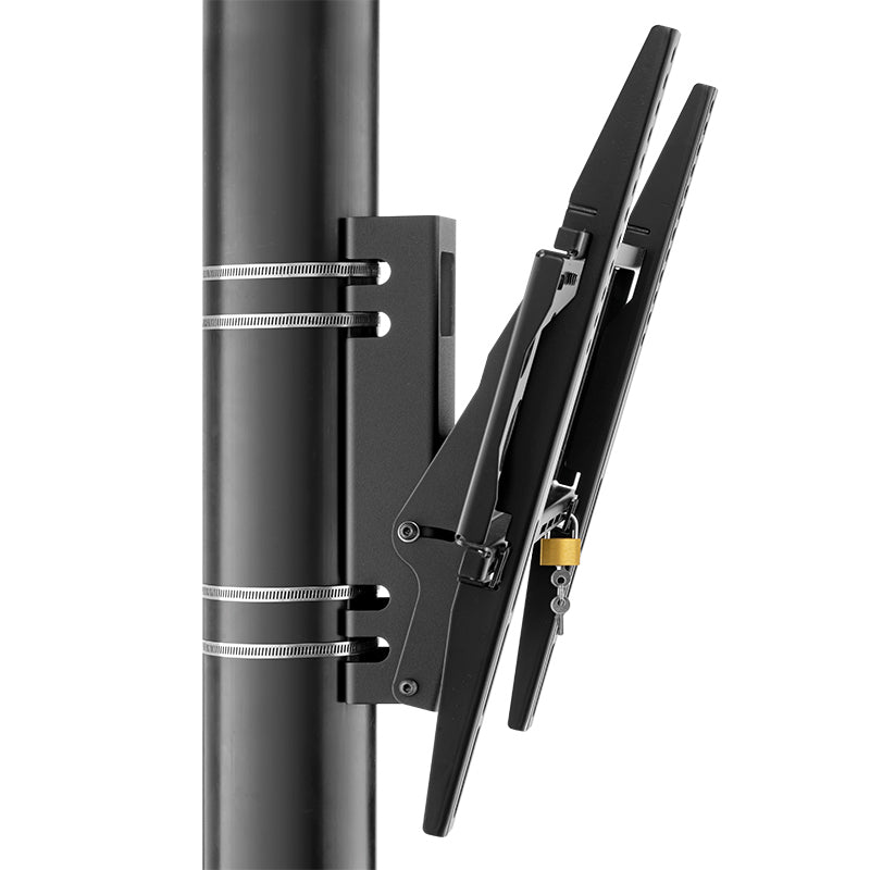 Hagor PLW Säulenadapter – Monitorhalterung – bis 40", VESA 400 × 400 mm, 30 kg